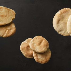 Three ways to prepare pita bread